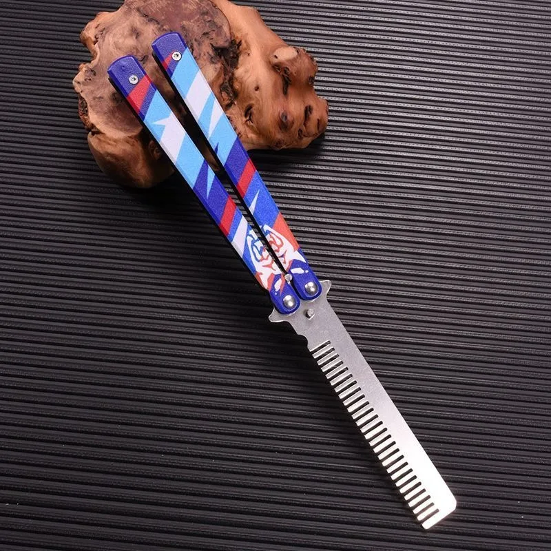 23 cm Valorant Waffe Nahkampf YORU Schmetterling Kamm Metall Material Spiel Peripherie Ungeschnitten Modell Geschenke für Jungen Spielzeug Spiel Sammlungen
