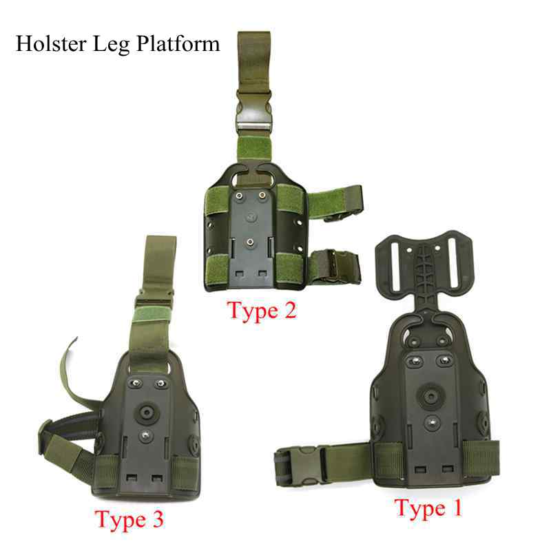 Airsoft P226/1911/Glock 17 19/M9/USP Universal Pistole Holster Drop Bein Plattform Jagd Holster Zubehör