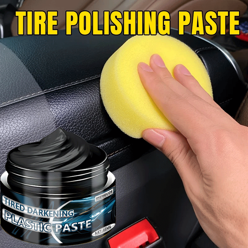Auto Plastic Restorer Gloss Enhancer Crystal Clear Car Leather & Panel Renewal Wax Coating Agent Back to Black Shine Polish