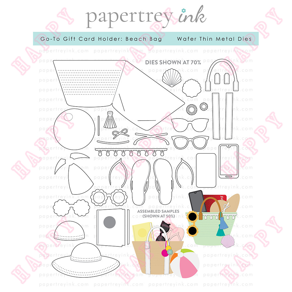 New Metal Cutting Dies Beach Bag For DIY Scrapbooking Envelope Greeting Card Decorative Embossing Handcraft Paper Craft Template