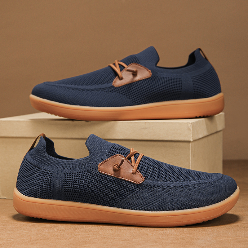 Męskie buty w dużych rozmiarach z płaską, szeroką cholewką, rozmiary 49 50 51 52 53 54, komfortowe, minimalistyczne, z zerowym dropem, oddychające, wsuwane, siateczkowe buty na lato.