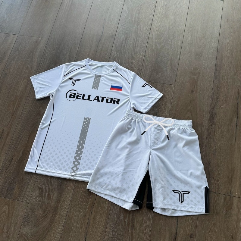 Setelan Tinju Terlaris 2026, Set Olahraga Cepat Kering dan Bernapas, Setelan Dua Potong Kaos Latihan Lari Anak + Celana Pendek