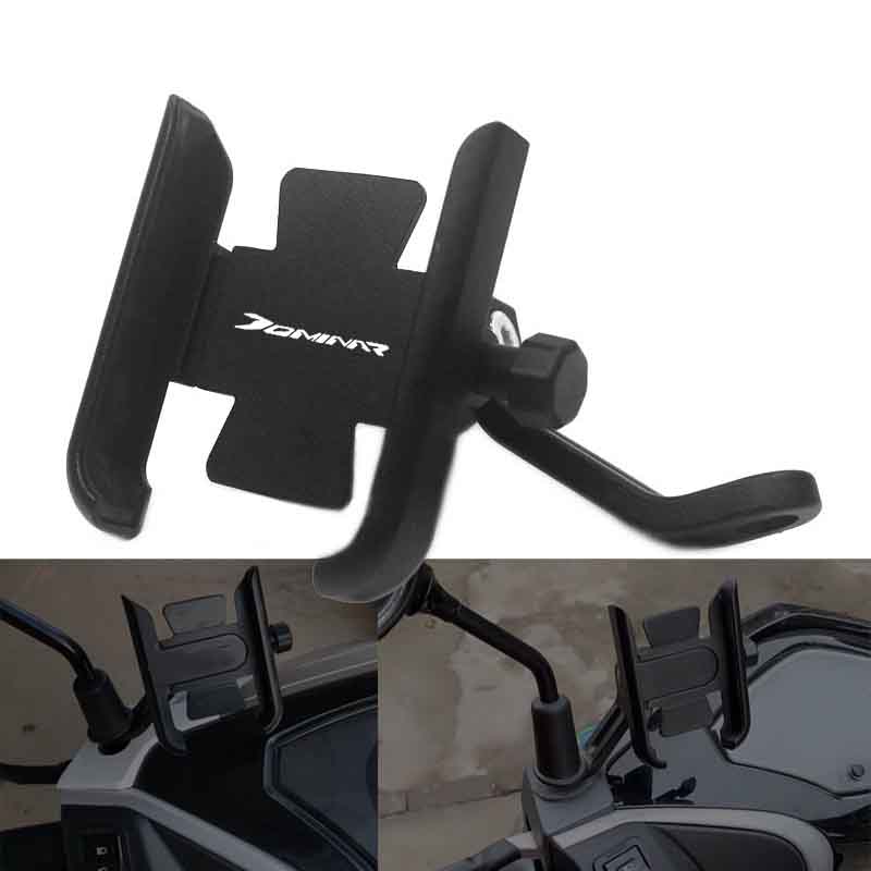 Support de téléphone mobile en aluminium pour moto, accessoires pour Bajaj Restar 400, haute qualité