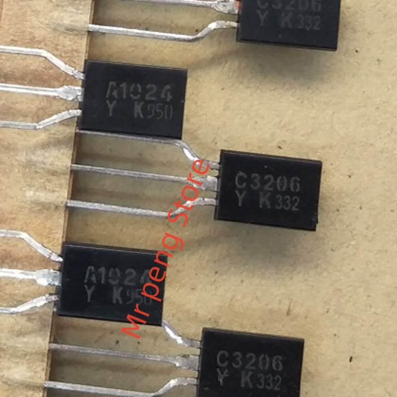 10 stücke Neue original KTA1024 A1024 KTC3206 C3206-Y TO92