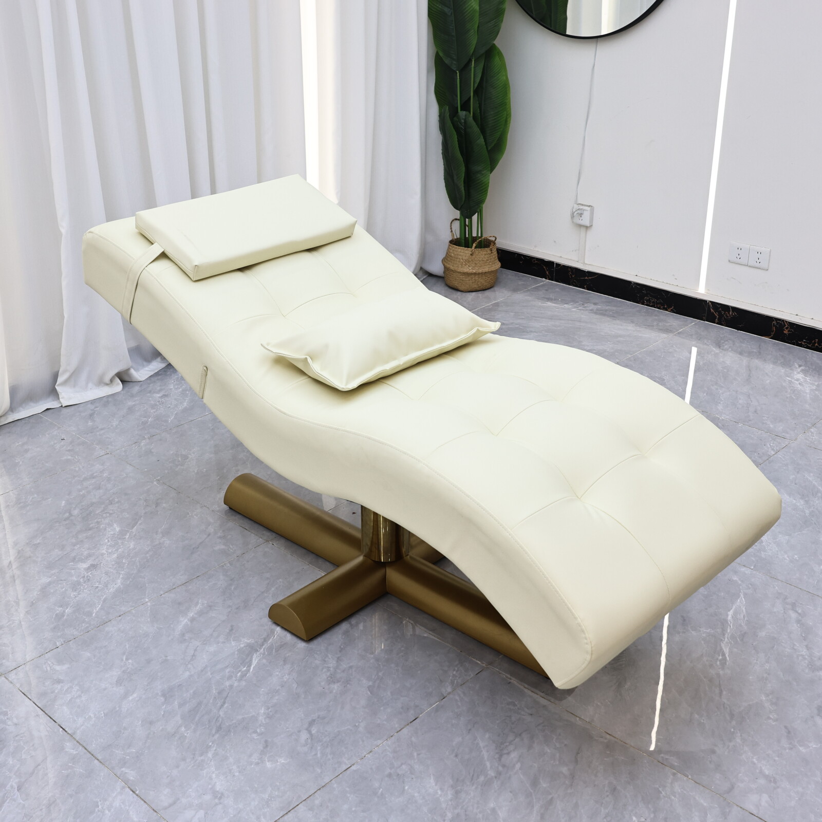 Cama de Belleza en Oferta, Camas para Pestañas, Muebles de Salón de Belleza y SPA, Silla de Descanso, Muebles Comerciales Personalizables