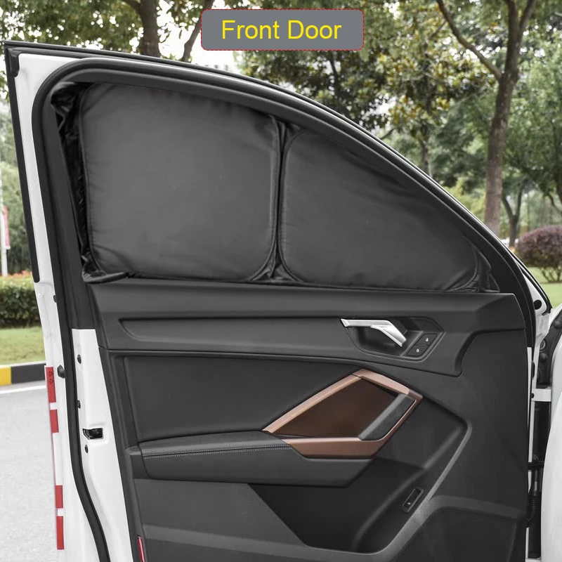 Parasole Oscurante per Finestrini Auto Nero per Audi Q3 F3 2019-2026, Protezione UV Automatica, Copertura Oscurante Interna, Accessori