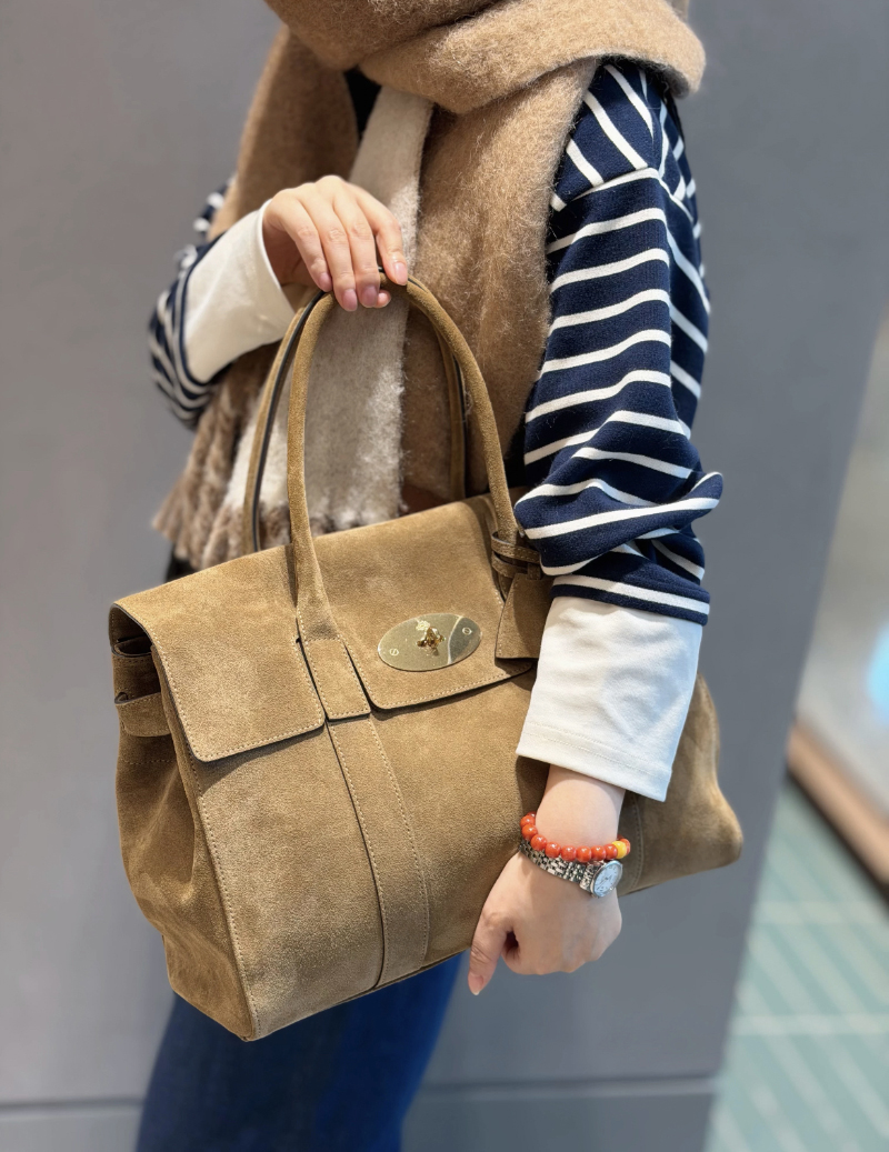 Brand Designer Large Capacity Tote Bags Women High-quality Nubuck Leather Handbag Daily Commute Underarm Briefcase Bags 2025