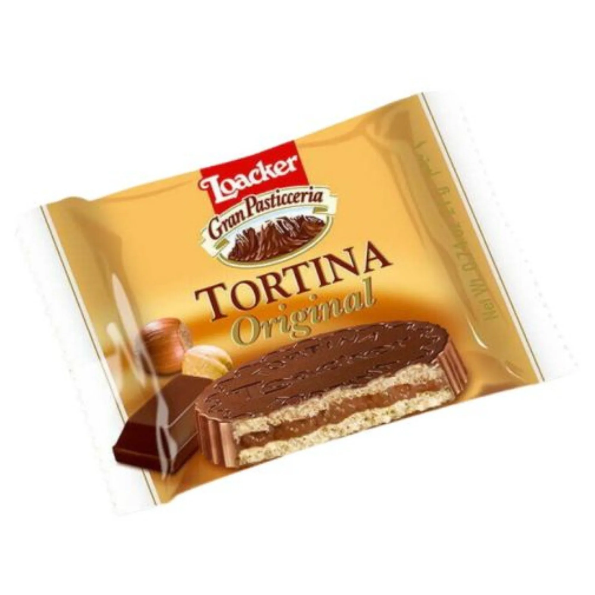 Schokoladenwaffel Tortina Original 21G-Loacker