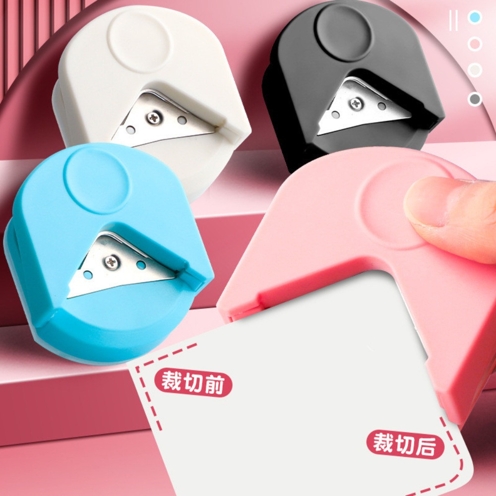 R4 Fillet Cutter Small Circular Paper Cutter Photo Paper Card Edge Student Office Supplies