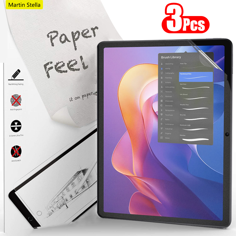Protector de pantalla de papel para Xiaomi Redmi Pad 2, 11 pulgadas, 2025, sin vidrio, 3 uds.