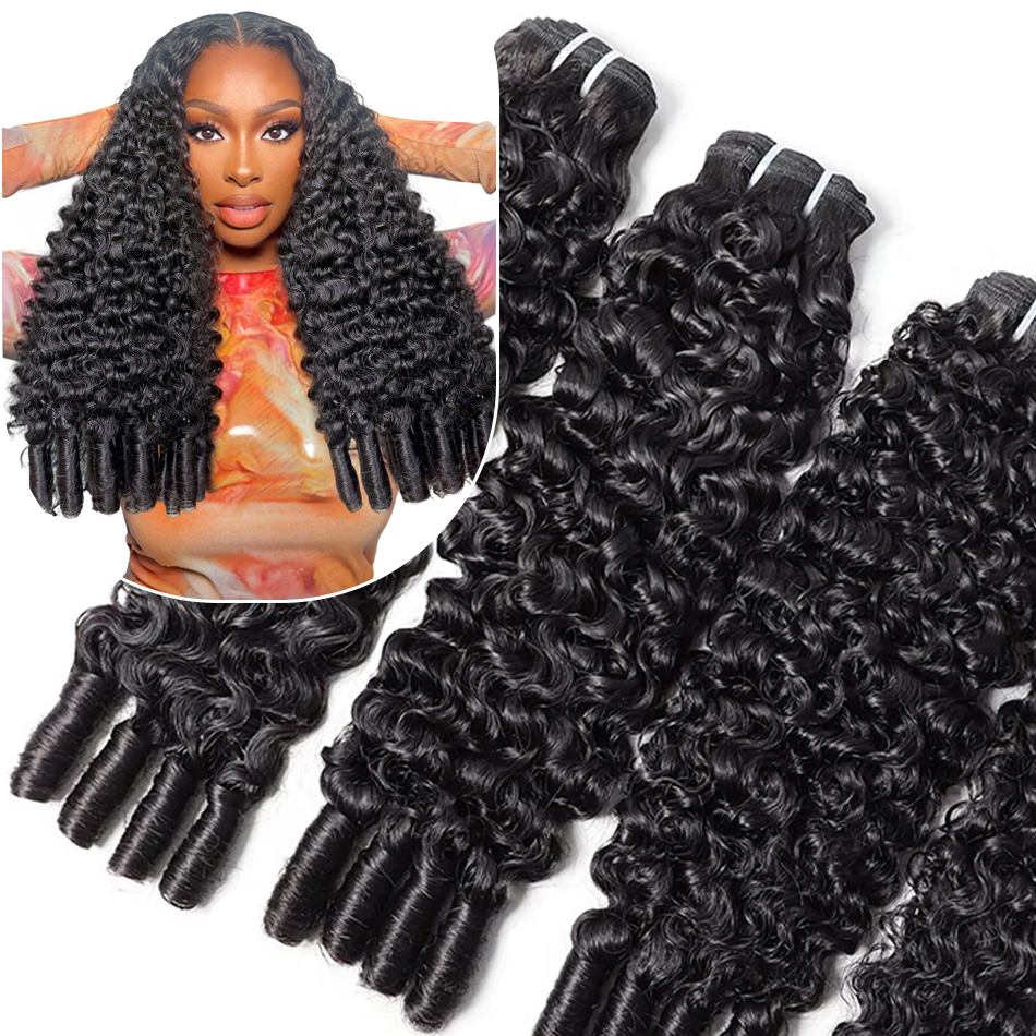 Burmesische Lockige Haarbündel Echthaar-Extensions Unbehandeltes Rohhaar Burmesische 3C4A Locken 1/3/4 Stück Echthaar-Bündel Weave-Angebot
