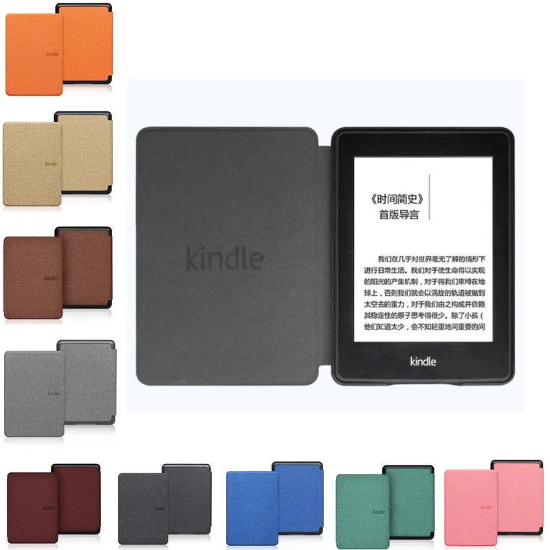 Casing magnetik untuk Kindle Paperwhite 1 2 3 DP75SDI EY21 2012 2013 Paperwhite generasi ke-5 2015 generasi ke-6 ke-7 sampul Ebook 6 inci