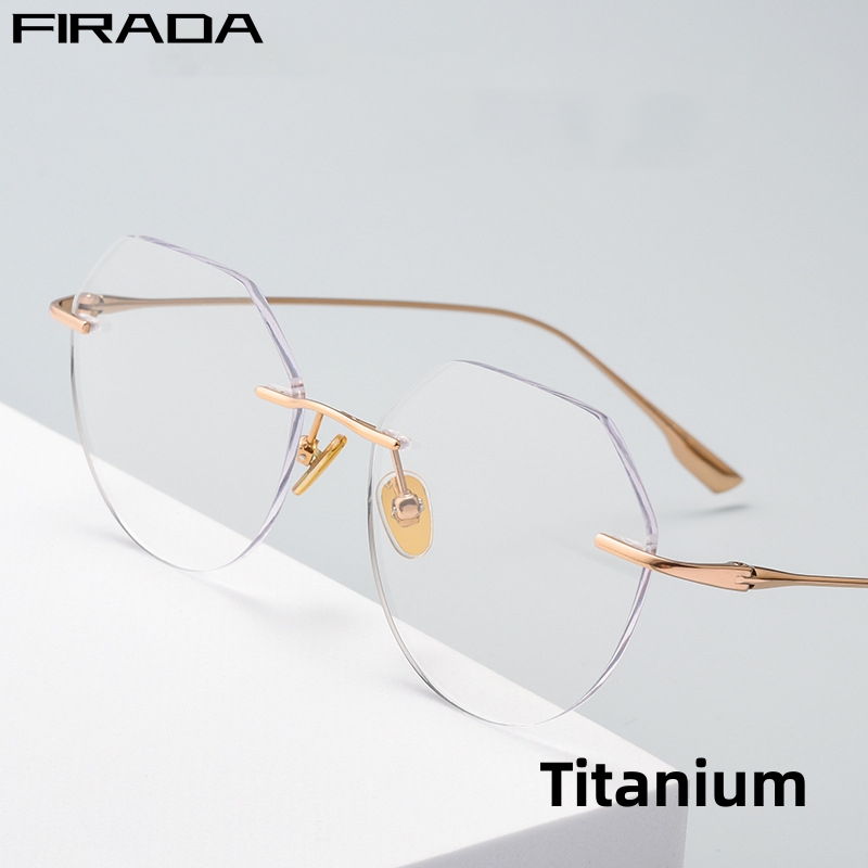 Modne modne wygodne okulary damskie New Vintage tytanowe oprawki oprawki optyczna okulary na receptę oprawka dla mężczyzn 1136