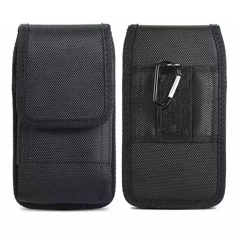 Vertical mobile phone bag with waist belt hanging bag, suitable for elderly and young people, with a large screen and ultra-thin