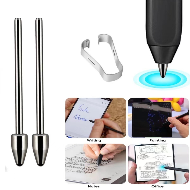 Vervangbare potloodpunt voor Samsung Tablet S6 Lite S7 S9 Note10/20 S22U S24U Titaniumlegering Touch Stylus S Pen Tip Slijtvast