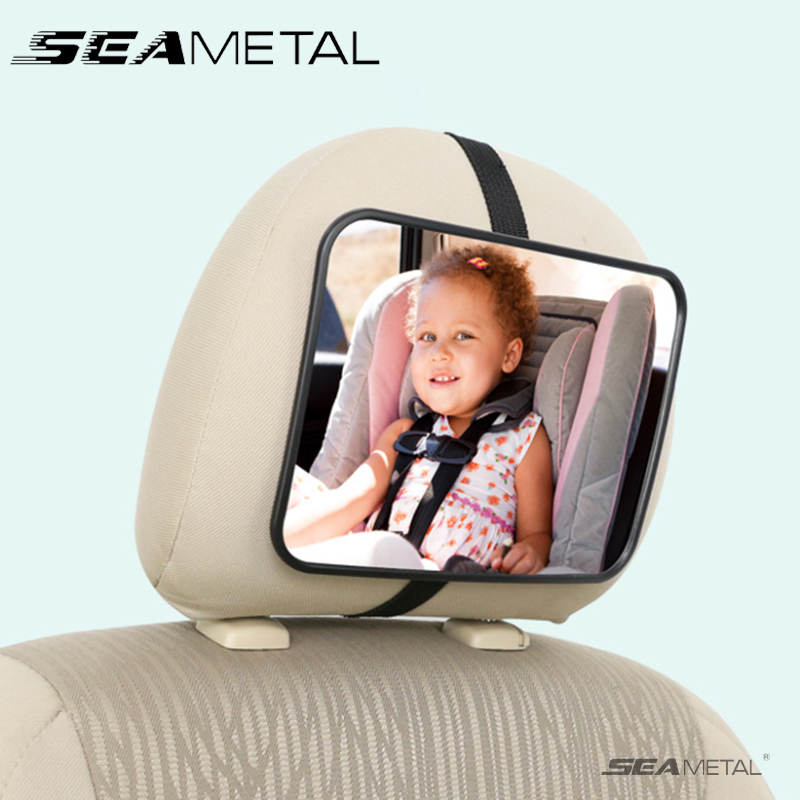 Espelho retrovisor do carro espelhos do bebê para segurança interior espelho universal assento de carro encosto de cabeça espelho monitor criança segurança do bebê condução