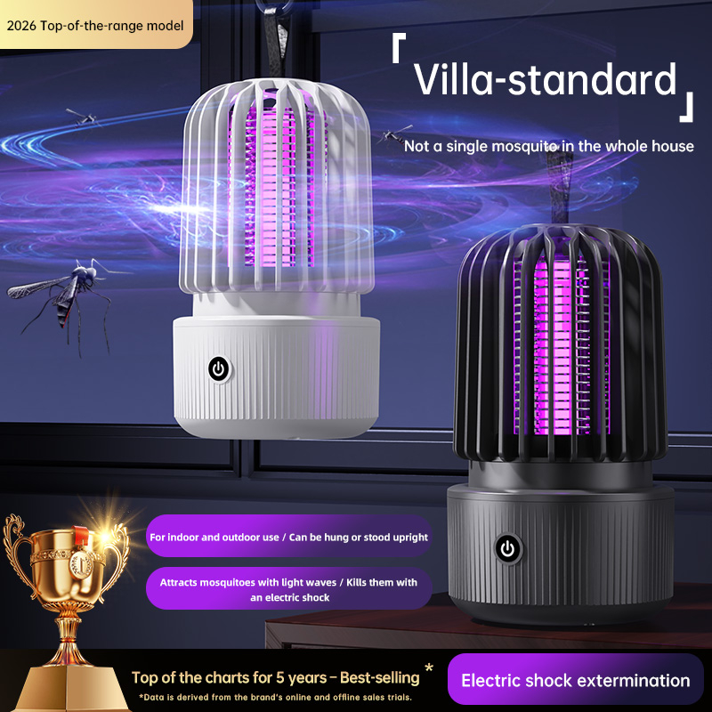 新しい 2-in-1 UV ブルーライト蚊取り器屋外蚊キラーランプ屋内蚊よけ直接挿入充電モデル