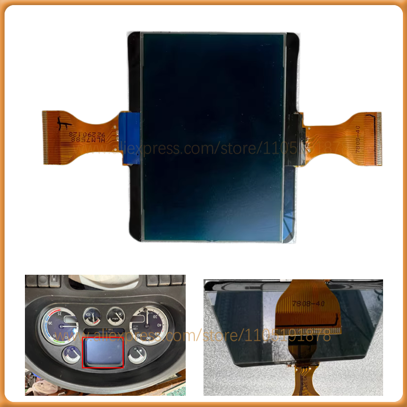 Pantalla LCD para el Tablero de Instrumentos de Camiones T emsa MD7 Plus para DAF LF CF XF 45 55 75 85 95 105, Reemplazo de Pantalla LCD del Panel de Instrumentos T emsa MD9