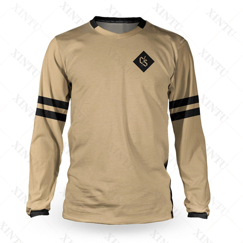 2022 Men's Loose Rider Jersey DH Motocross Downhill Suit BMX MTB Mountain Bike Shirt MX Enduro Breathable Sweatshirt