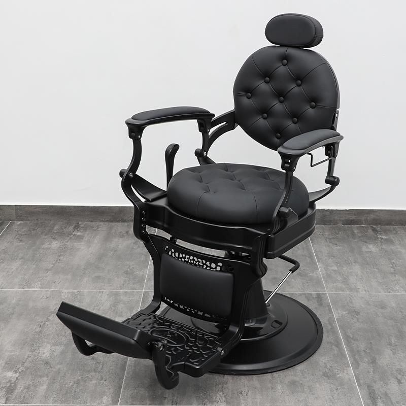 Cadeira de cabelo barbearia salão de cabeleireiro especial retrô elevador de corte de cabelo pode ser colocado
