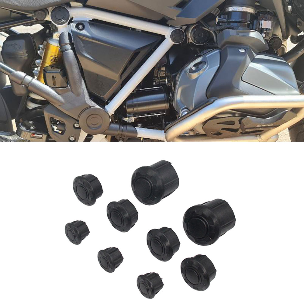 Zaślepki otworów ramy motocykla do BMW R1200GS R 1200 GS LC Adventure ADV R1250GS R 1250 GS Adventure 2014-2020 2021 2019