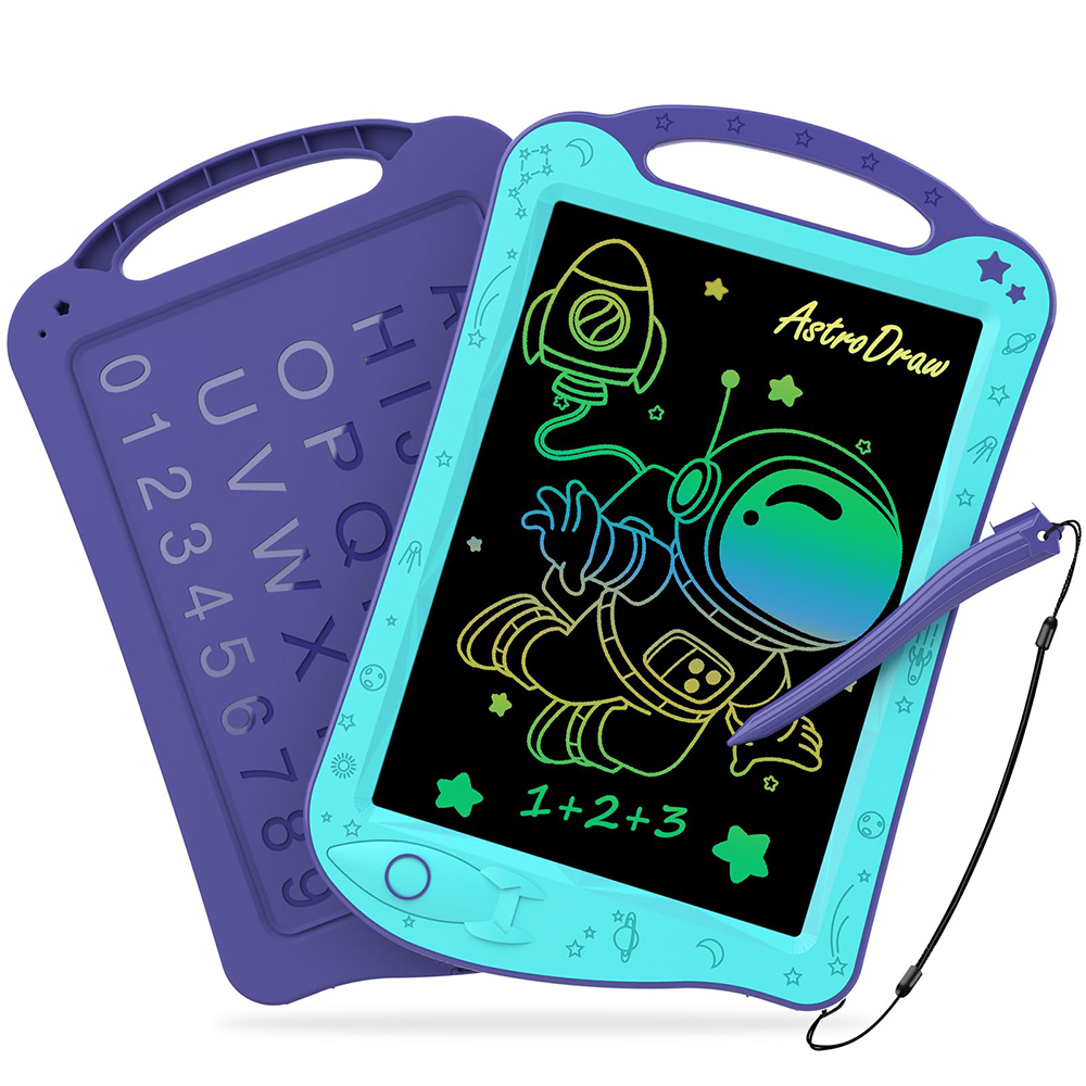 Bloc de Dibujo Astrodraw, Tableta de Escritura LCD Colorida, Pizarra de Dibujo, Suministros de Presentación, Pizarras Fluorescentes, Suministros de Oficina y Escolares