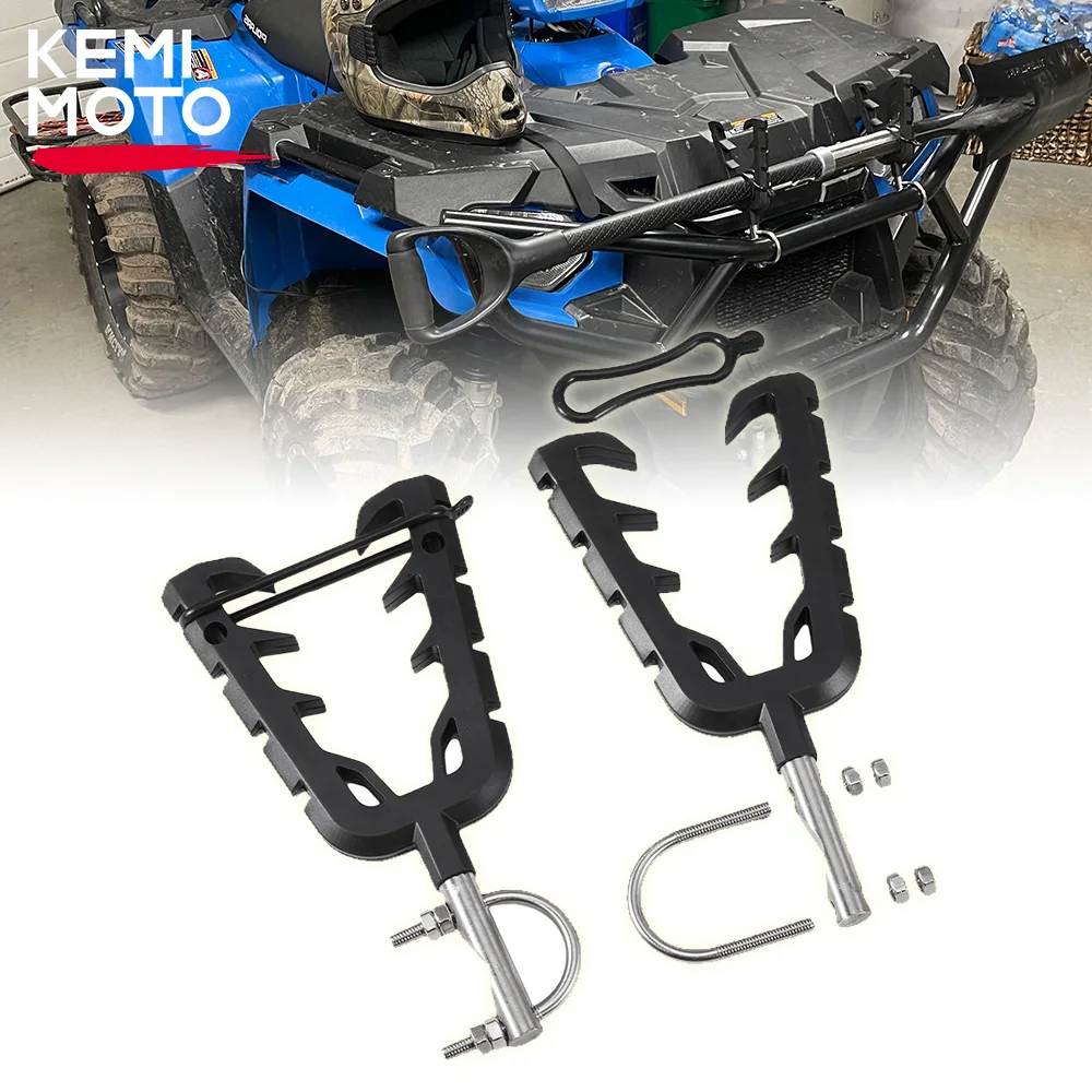 単一の蝶ネクタイラック,ATvおよびutv用,クワッド,射撃,vグリップ,車,スクーターアクセサリー用のクッションラック