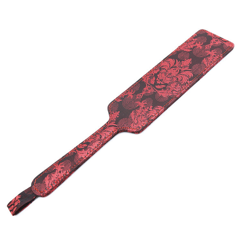 32cm clássico jacquard curto paddle equitação colheitas flogger cavalinhos picos palmada paddle slapper curativo chicotes