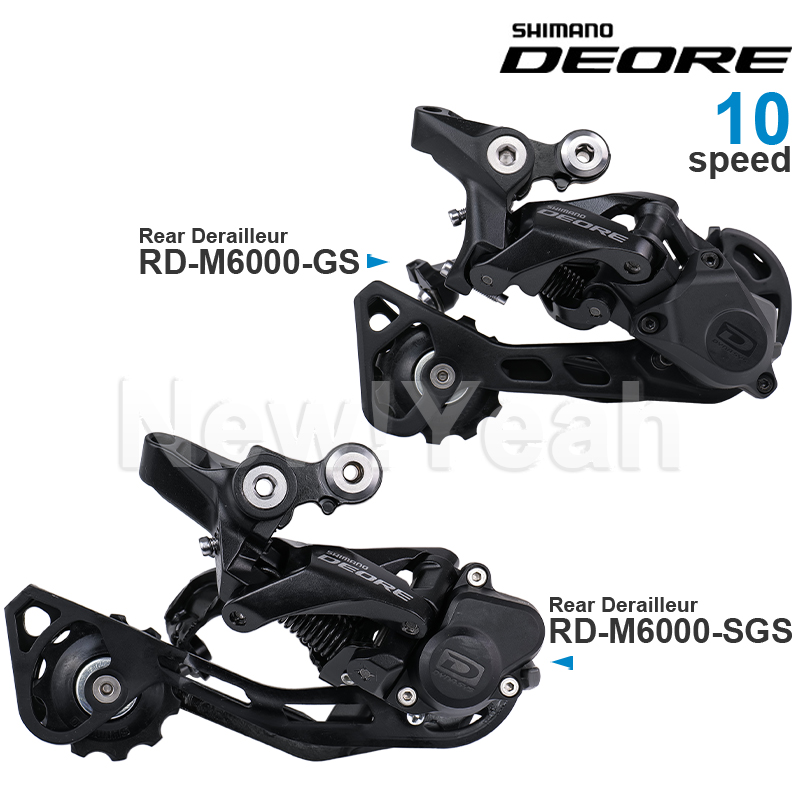 SHIMANO DEORE M6000 10-biegowa przerzutka tylna RD-M6000-GS RD-M6000-SGS 10-oryginalne części