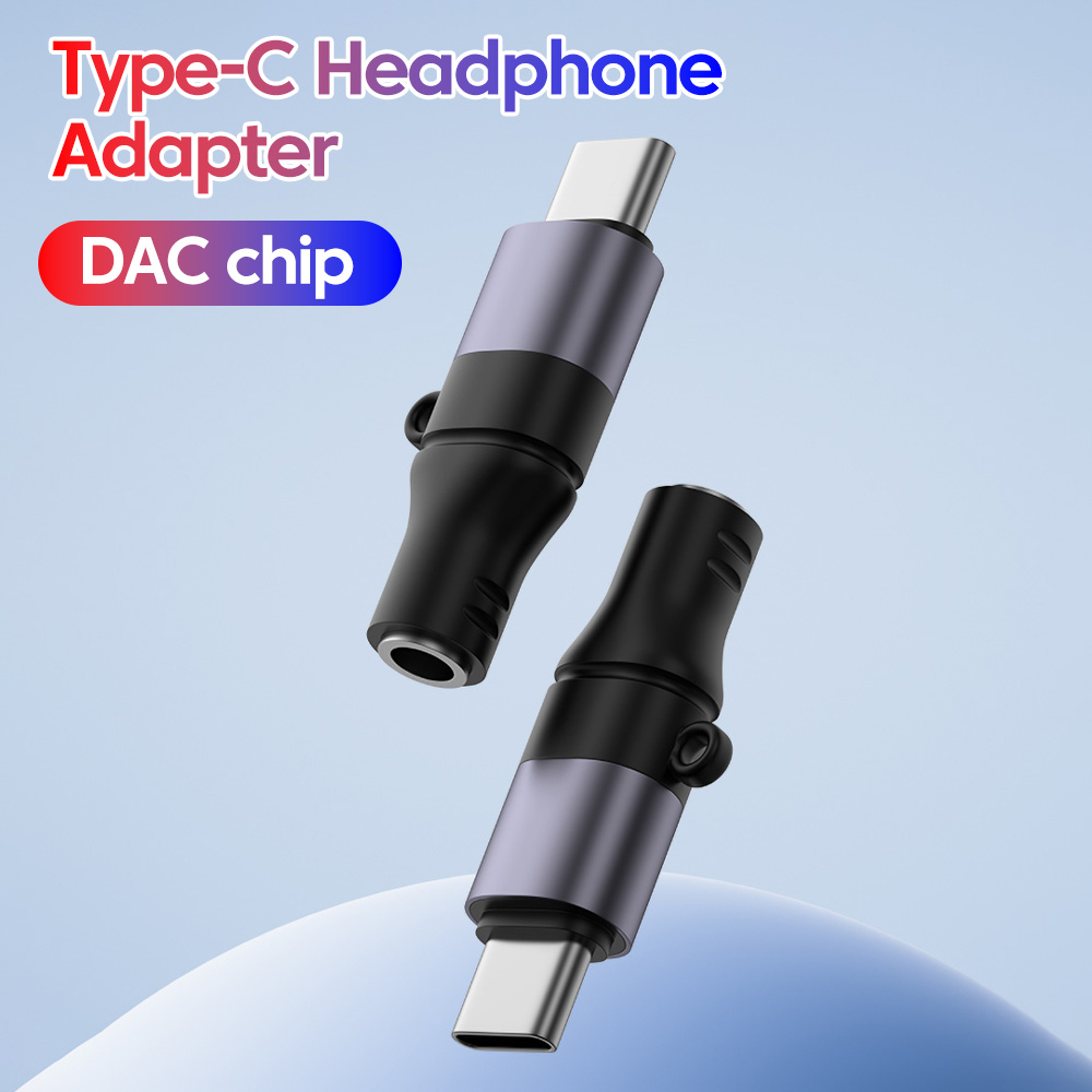 Mini USB Type C 3.5 Jack Earphone Adapter USB C to 3.5mm Headphones AUX Audio Adapter For iPhone 17 16 15 Samsung Huawei Xiaomi