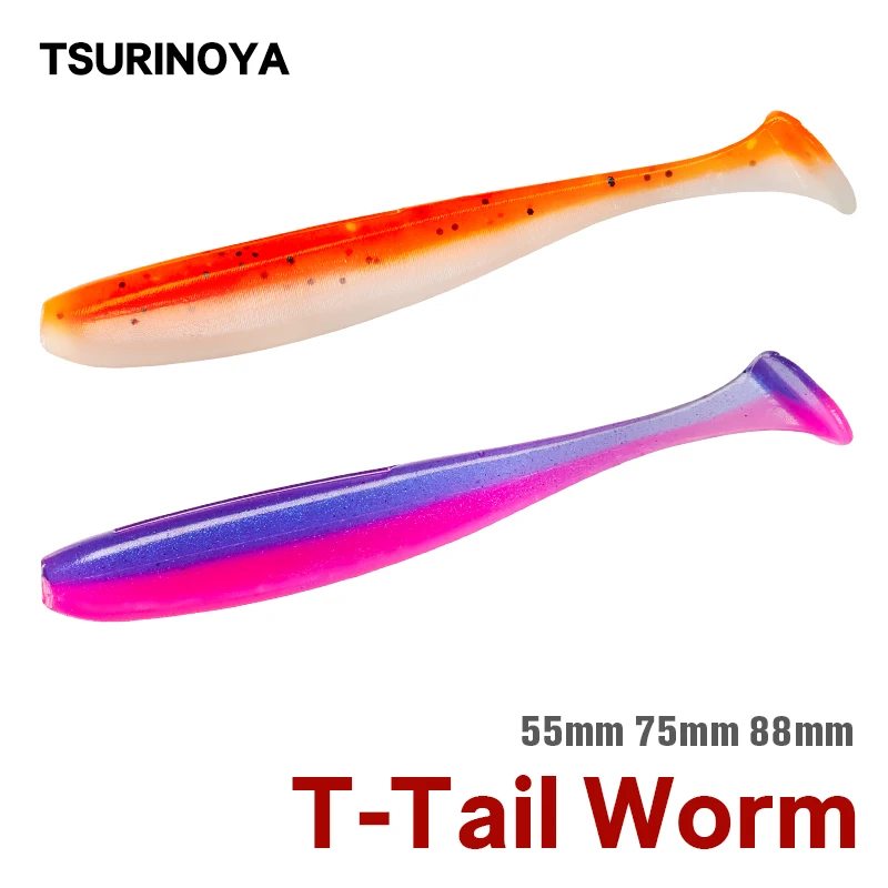 Приманка рыболовная TSURINOYA, 55 мм, 65 мм, 75 мм, 88 мм