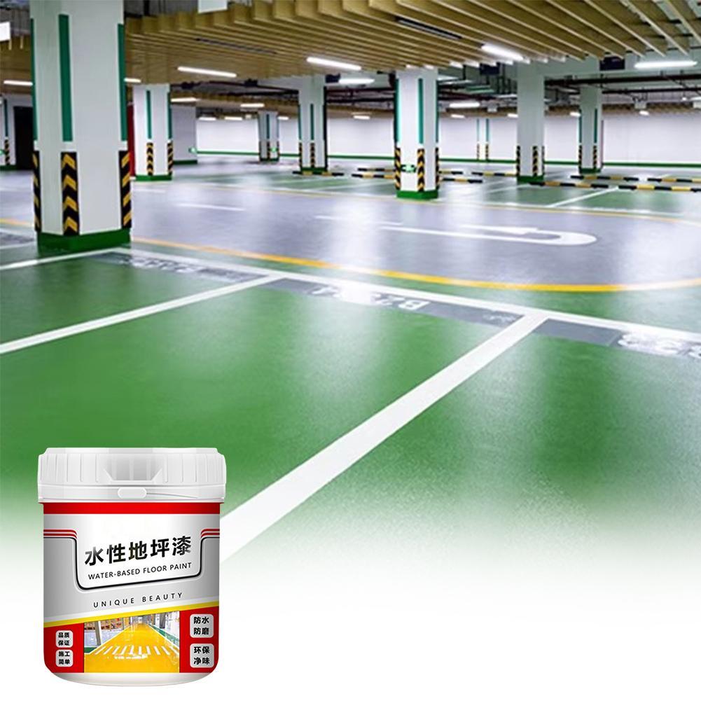Neue schnell trocknende rutsch feste Boden farbe auf Wasserbasis 500g Epoxid-Boden farbe auf Wasserbasis druckfest für Haushalts-Epoxid farben