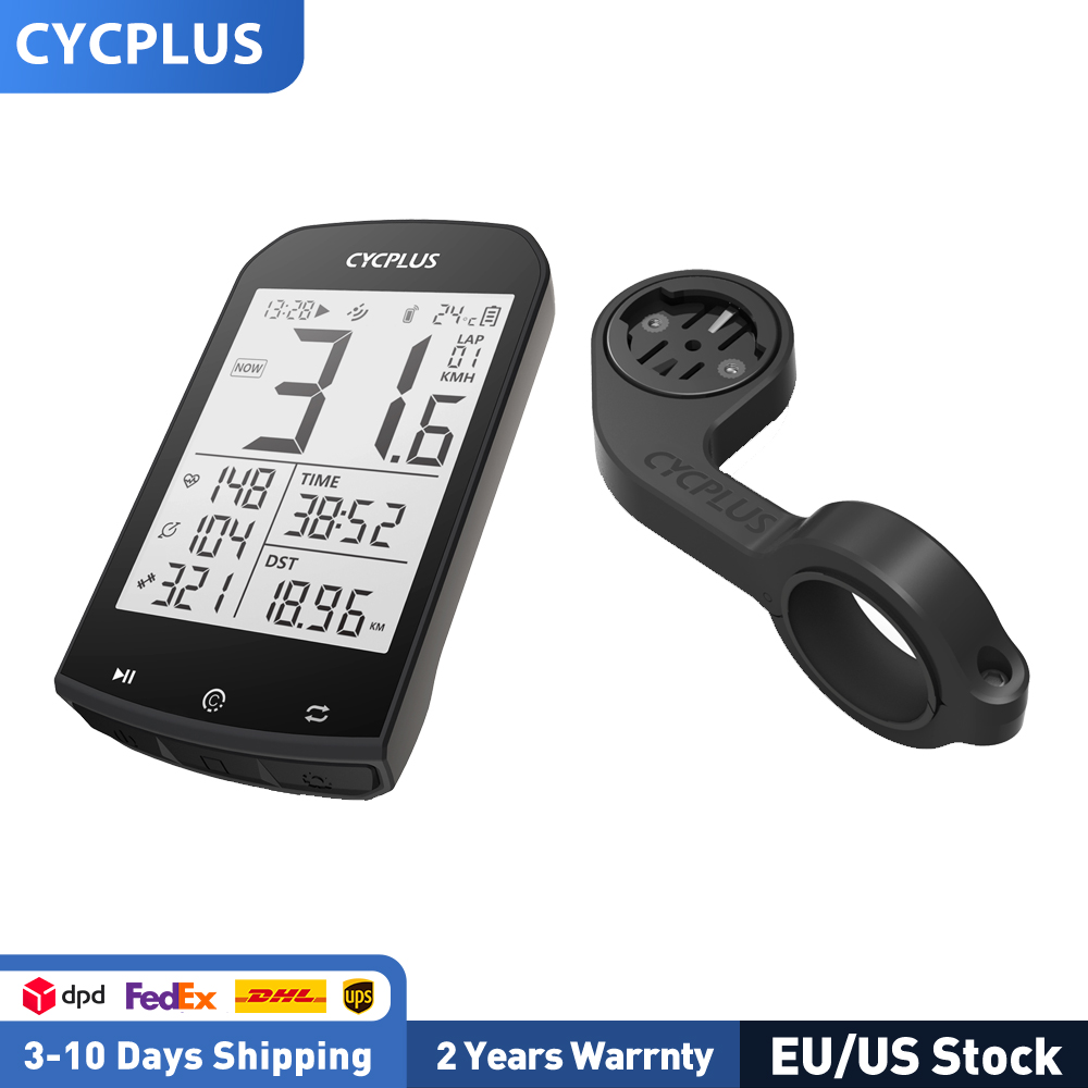 Computer da Bicicletta Wireless CYCPLUS M1+Z1 con GPS, BLE 5.0/ANT+, Schermo LCD da 2.9\", Retroilluminazione Automatica, Impermeabile IPX6