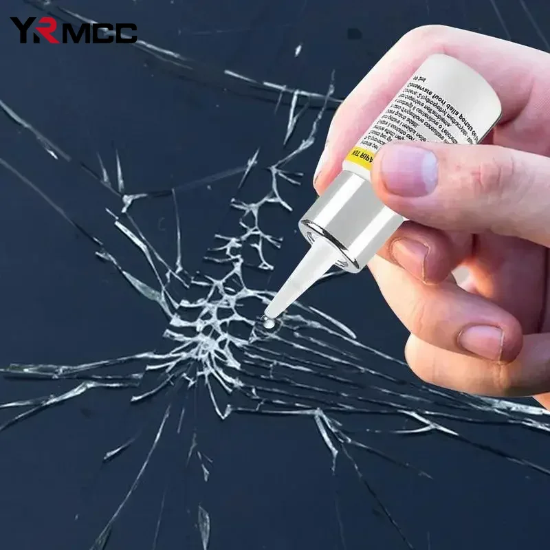 กระจกรถยนต์ Cracked Repair เครื่องมืออัพเกรดกระจกรถยนต์ NANO Repair ของเหลวกระจก Scratch Crack คืนรถซ่อมเครื่องมือ