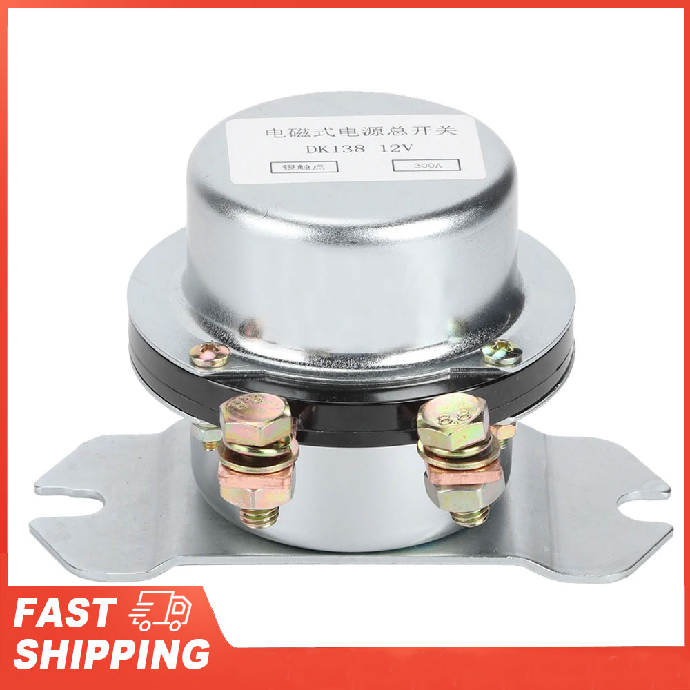 12V 300A Car Total Power  Relay DK138 Excavator Relay for Construction Machinery Vehicles Construction Relay  Relay