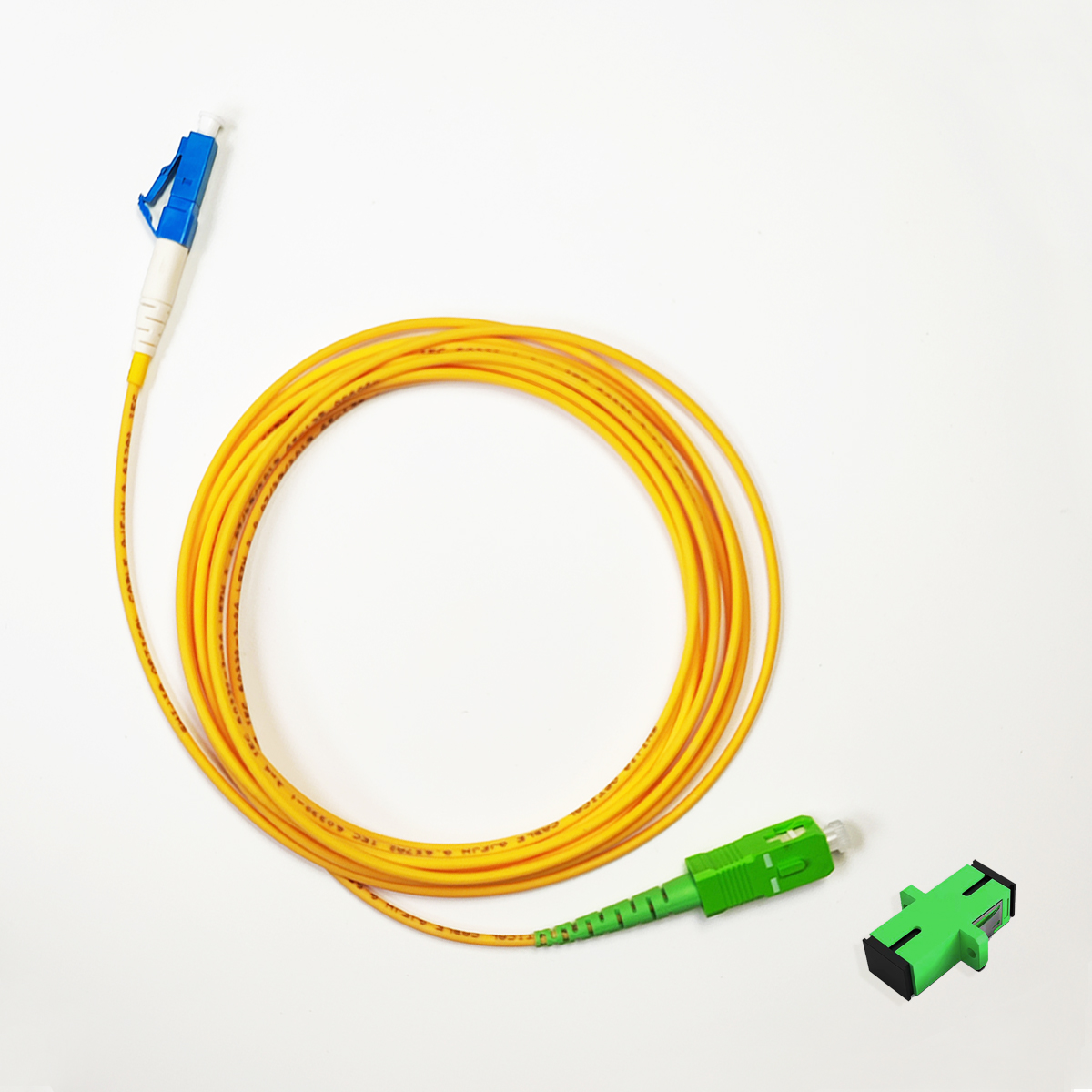 Fiber optics  Patch Cord Cable 2M/3M/5M(2.0mm) 2M/10M(3.0mm)SC/APC to LC/UPC Single Mode SC-LC Optical Patch Cord Fibra optic