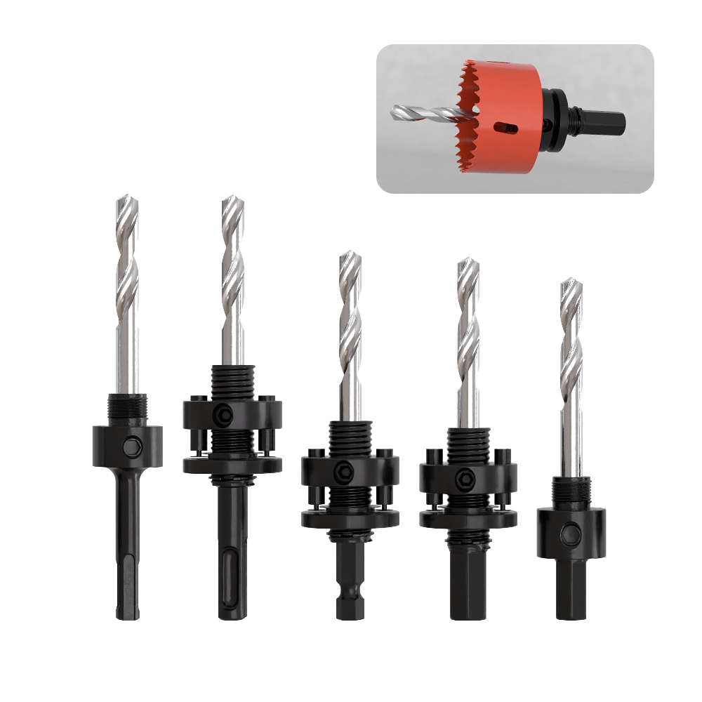 1Pc A2 A4 Hole Saw Arbor With Drill Bit For Bi-Metal Hole Saw Woodworking Power Tool Accessory