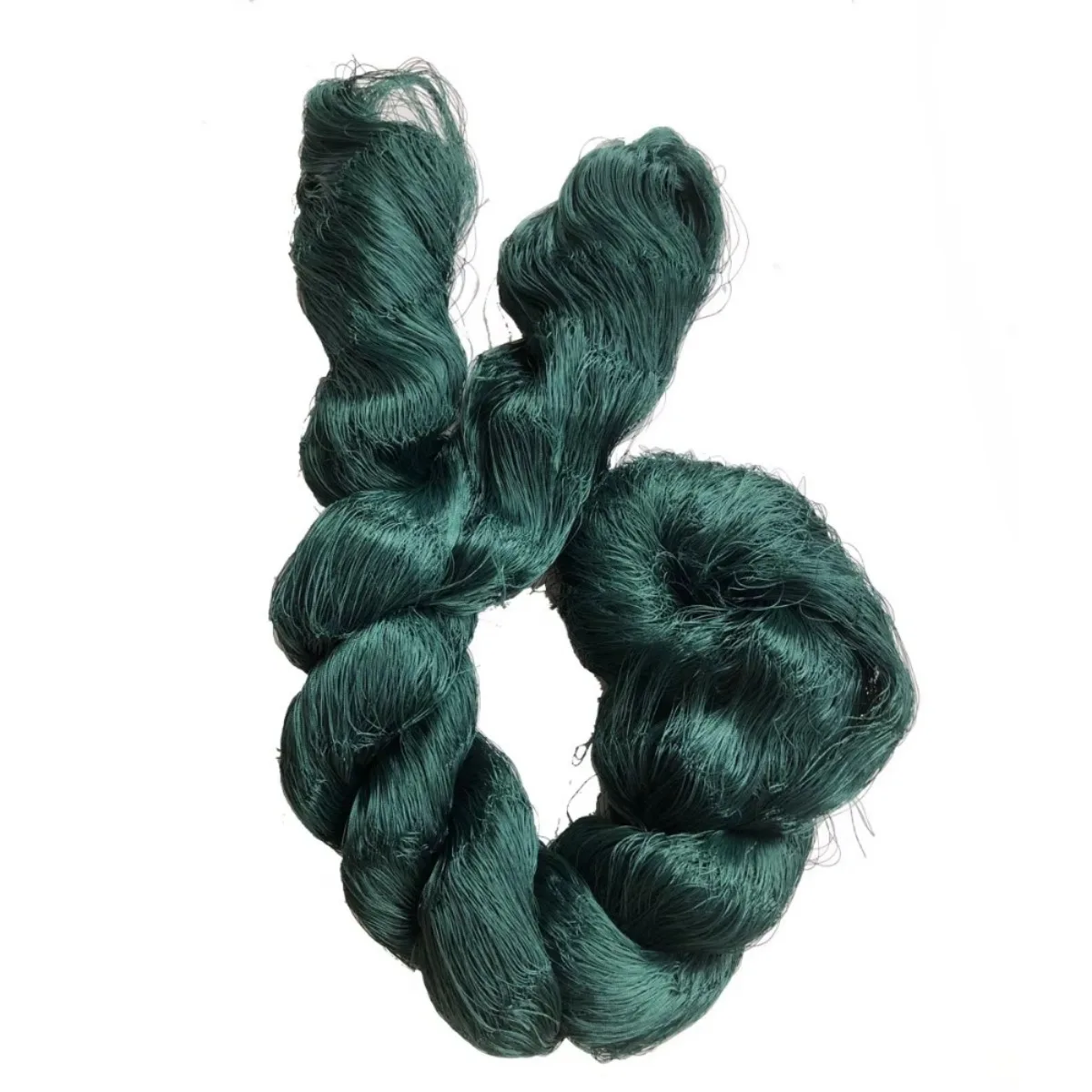 3 Strands Multifilament Nylon Semi-Finished Products Fishing Net 50mm-70mm Mesh Size Fish Network Depth 2m to 3.8m Trammel Net
