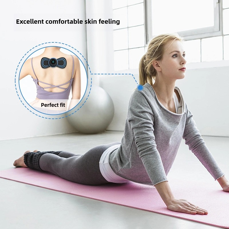 Mini masseur de cou, stimulateur musculaire électrique, patchs de Massage Cervical, coussinets de Massage, télécommande pour la santé du dos et du corps