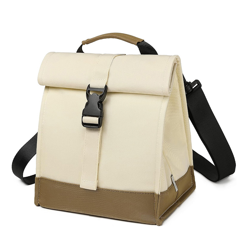 Bolsa Térmica para Almuerzo para Mujer, Bolsa de Almuerzo Aislada a la Moda, a Prueba de Fugas, para Mujeres y Niñas, Bolsa Plegable Portátil para Oficina y Escuela