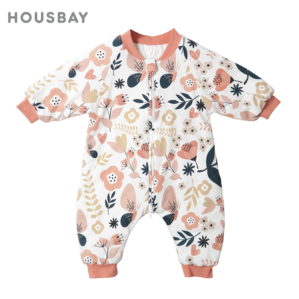 Saco de dormir para bebé, saco de dormir cálido de invierno para niñas, con pies, manta de crecimiento para niños de 1 a 4 años, ropa de dormir, saco de dormir para niños