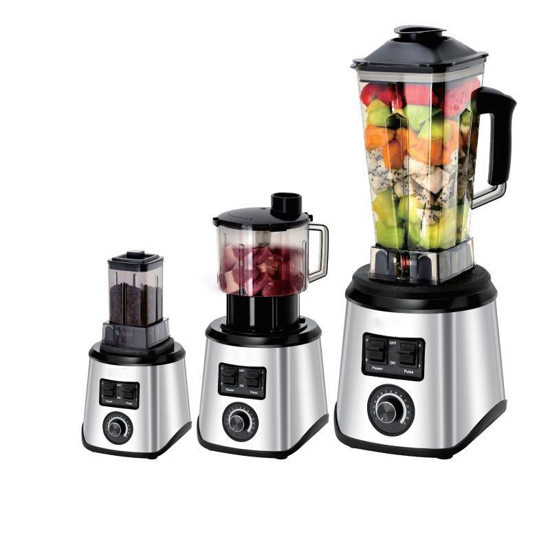 Liquidificador de imersão manual 9500W 2,5L poderoso 3 em 1, misturador de alimentos em bastão de aço inoxidável, para processador doméstico de alimentos para bebês