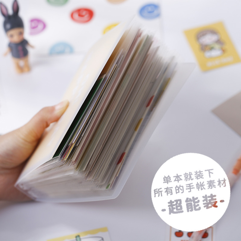 A6: ストレージブック、カード、請求書、ステッカー、粘着ノート、お気に入り、若者、本、名刺、デスクオーガナイザー