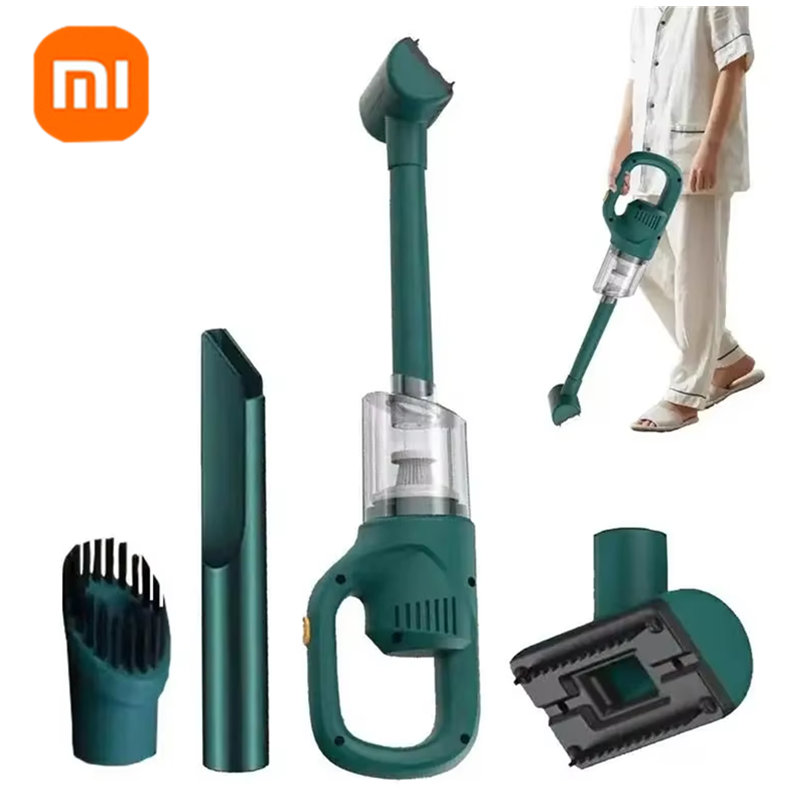 XIAOMI MIJIA 85000000 Aspiradora de mano inalámbrica Pa, aspiradora automática recargable inalámbrica inteligente RC en seco y húmedo para el hogar, coche y mascota