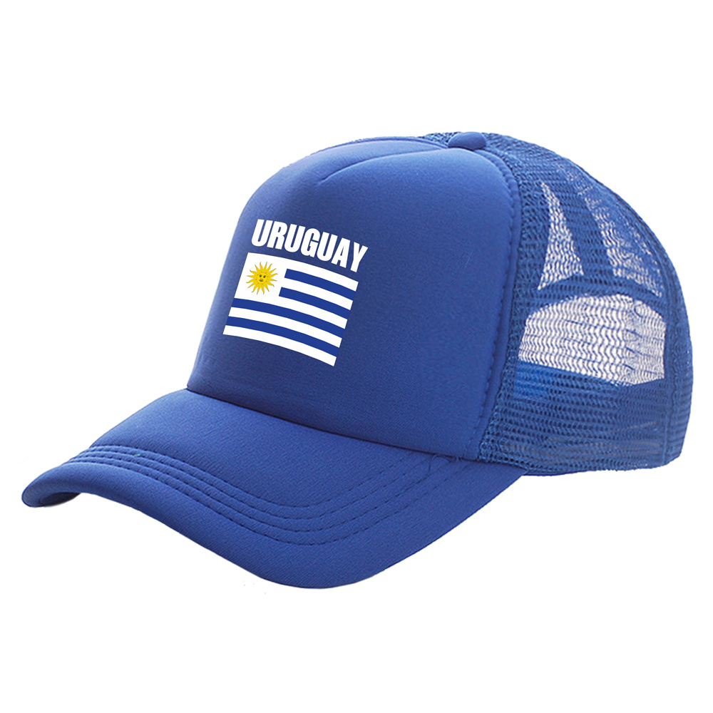 Uruguay Trucker Cap Mannen Cool Ury Uy Hoed Baseball Cap Koele Zomer Unisex Mesh Netto Caps