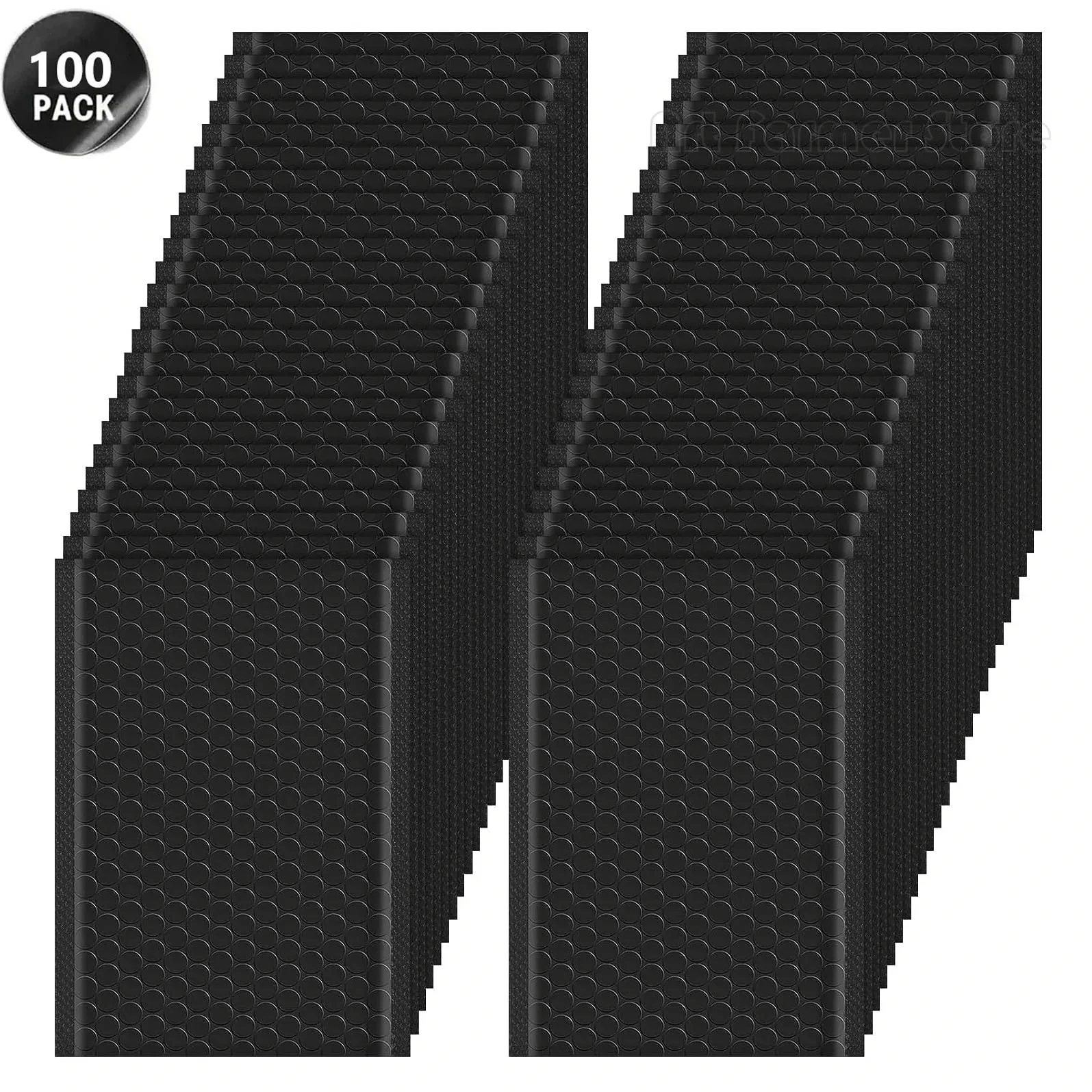 100pcs Black Bubble Mailer Bubble Padded Mailing Envelopes Mailer Poly for Packaging Self Seal Shipping Bag Bubble Padding Bag