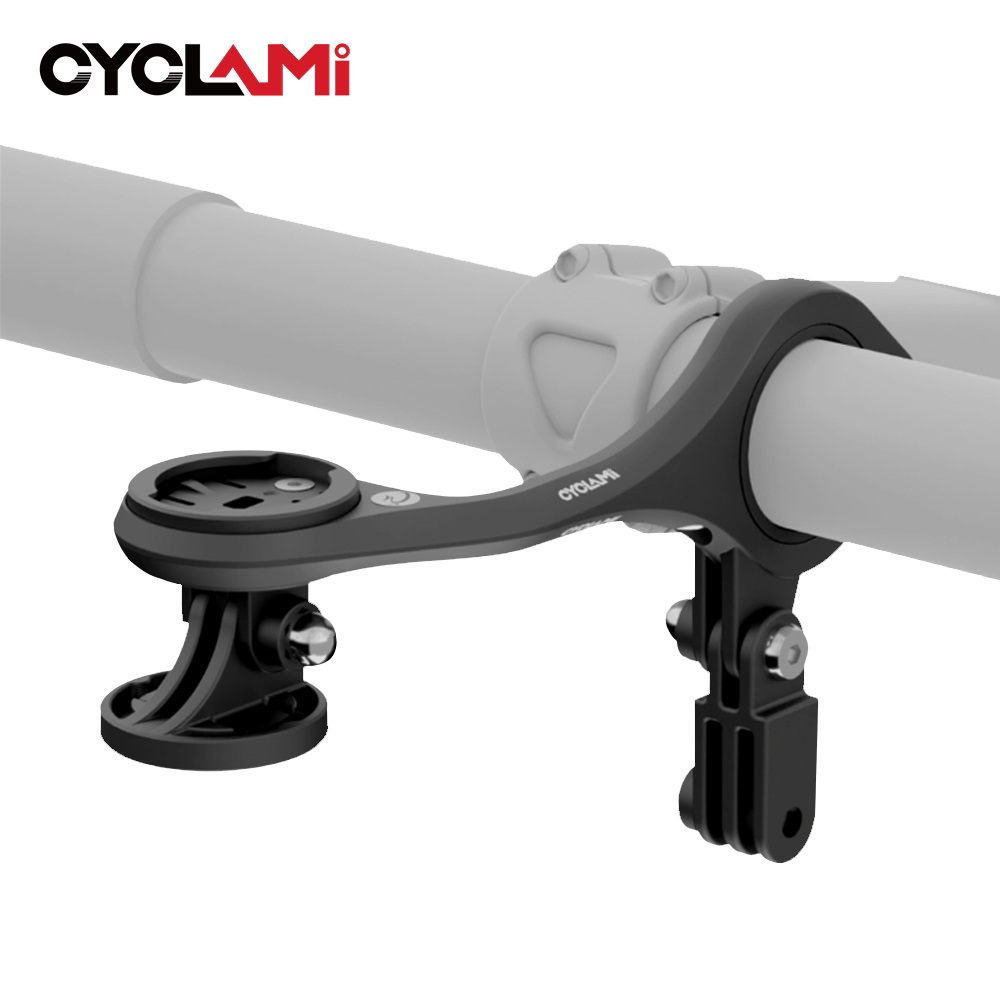 CYCLAMI จักรยานคอมพิวเตอร์ Mount กล้อง Gopro Mount ไฟหน้า Mount M5 M6 สนับสนุน GARMIN XOSS IGPSPORT, M6W สนับสนุน Bryton Wahoo