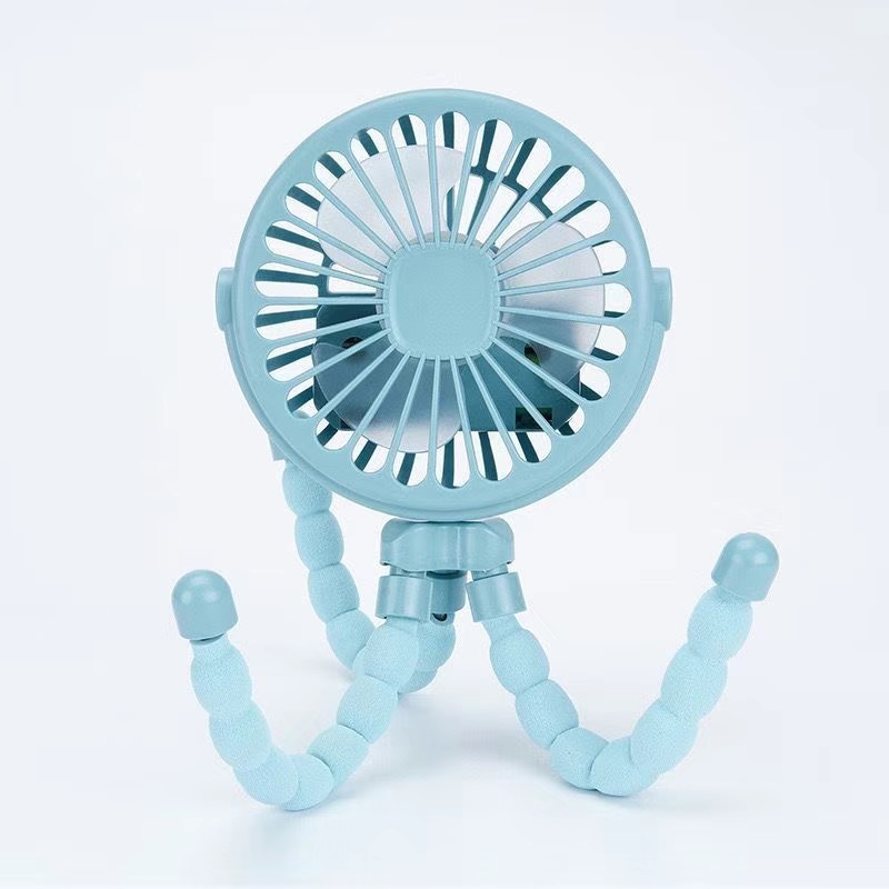 USB-oplaadbare octopusventilator kinderwagenventilator multifunctionele ventilator