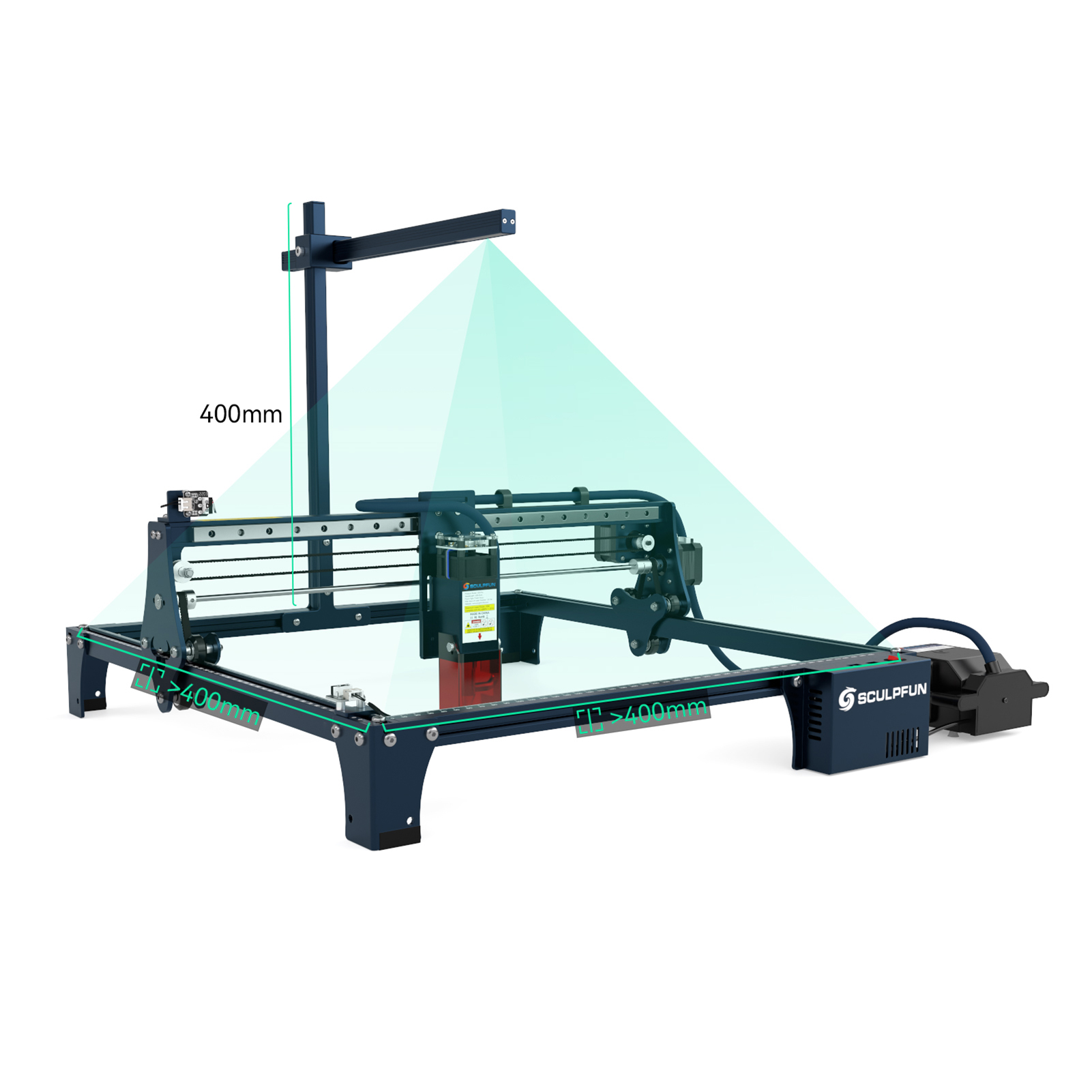SCULPFUN Laser Engraver CAM500 Camera 5MP Pixel 120° Wide-angle Lens for Sculpfun S6/S6 pro/S9/S10/S30 S30 Ultra Series Engraver