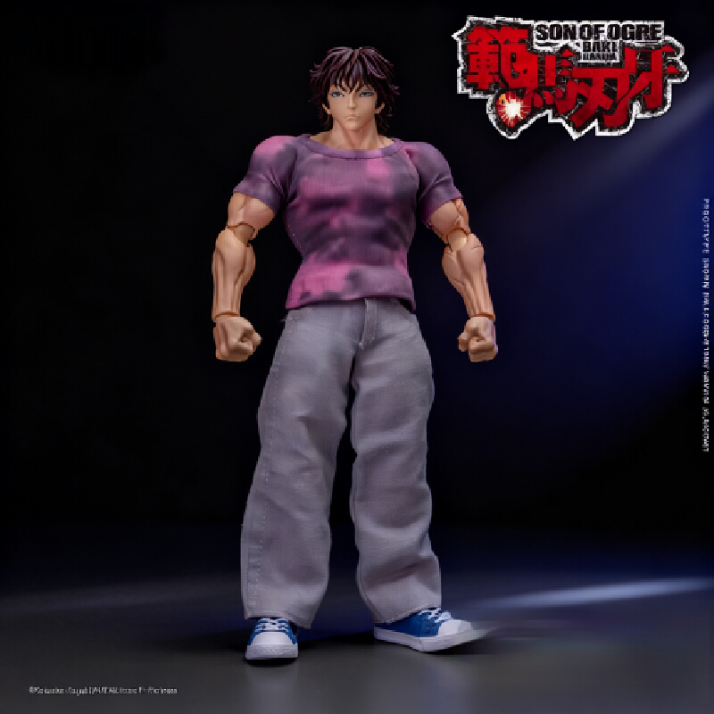 Figurine d'action Baki Hanma Oni, échelle 1/12, modèle d'assemblage pour homme réel, décoration de bureau, ornements, cadeaux pour garçon